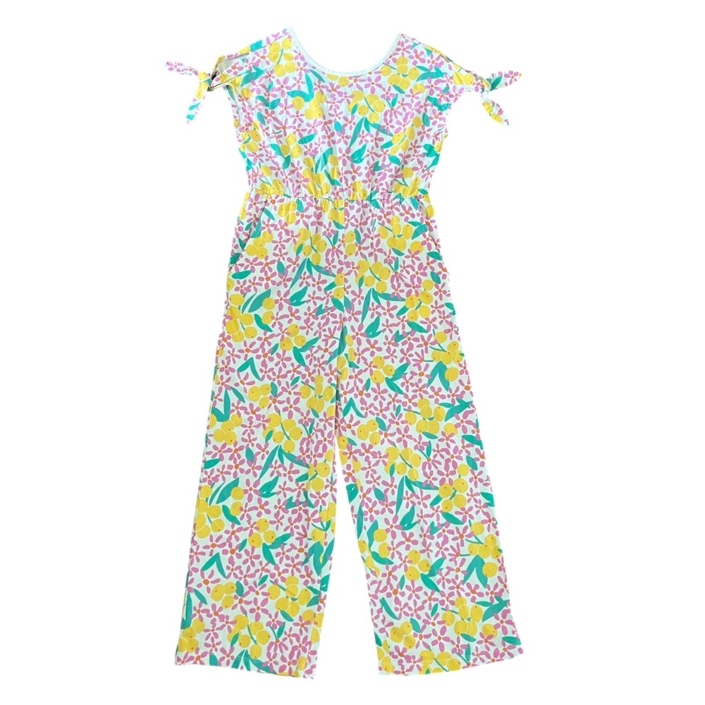 Tea Collection (7y) Lemon Jumpsuit